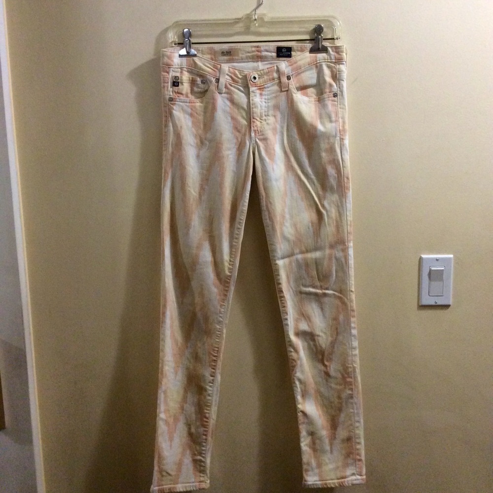 AG Adriano Goldschmied The Stilt chevron pants